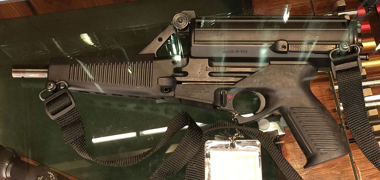Calico M950 Technical Specifications and Dimensions