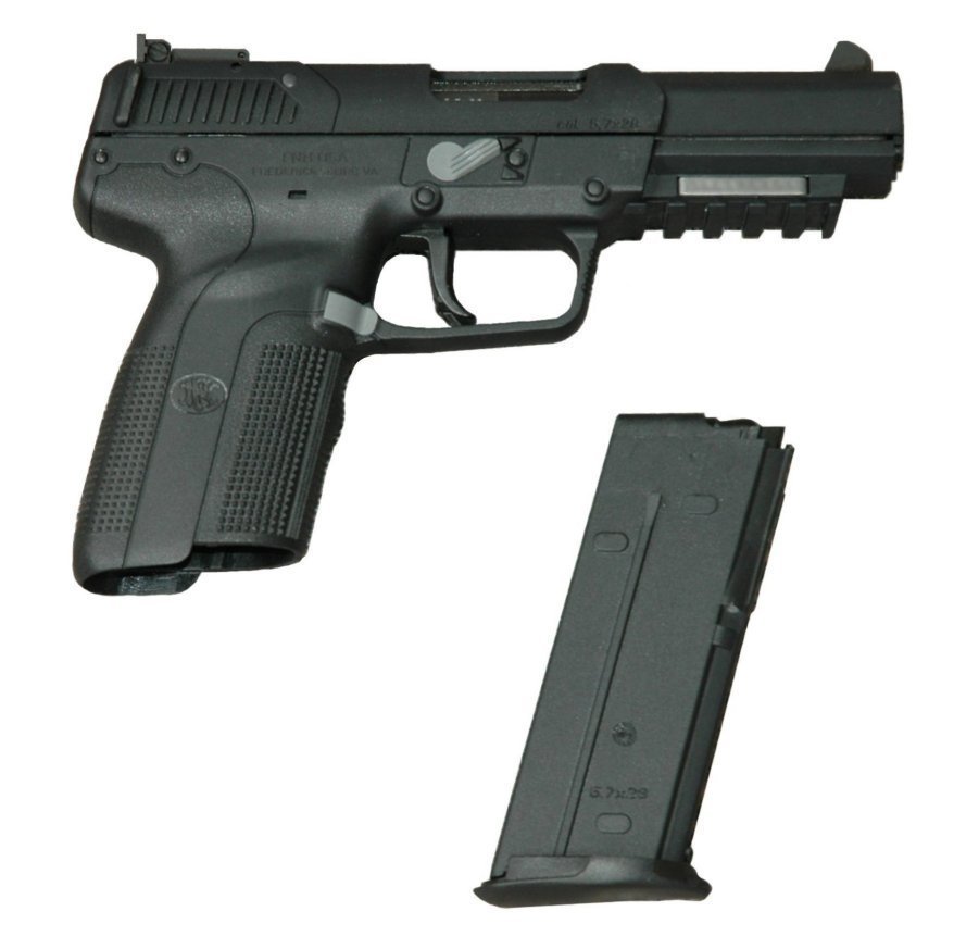 FN Five-seven Technical Specifications and Dimensions