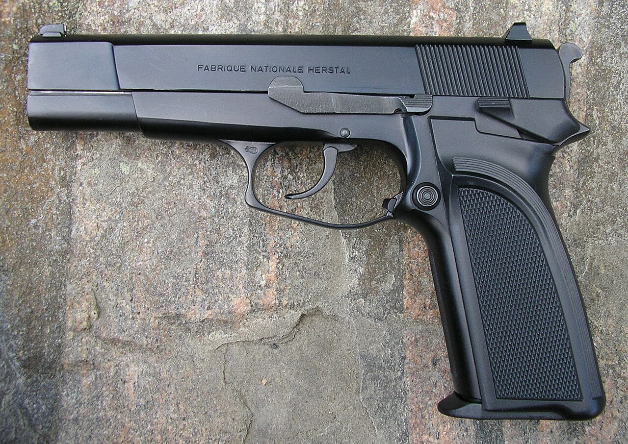 FN HP-DA Technical Specifications and Dimensions