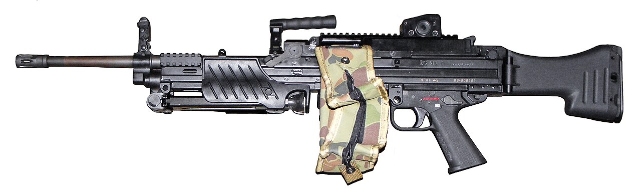 Heckler & Koch MG4 Technical Specifications and Dimensions