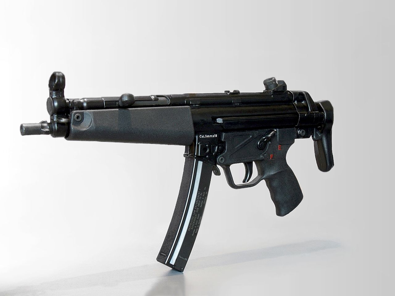 Heckler & Koch MP5 Technical Specifications and Dimensions