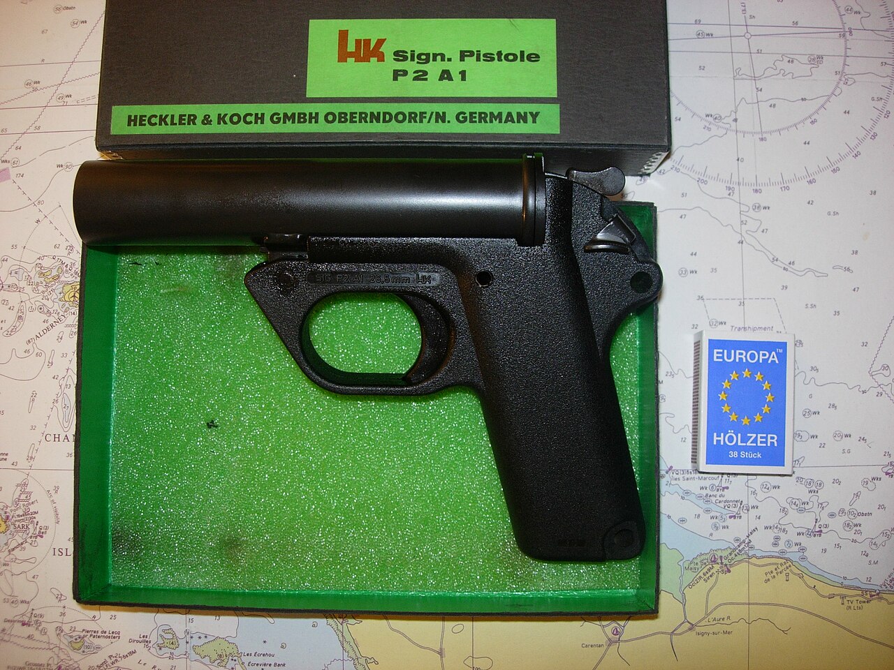 Heckler & Koch P2A1 Technical Specifications and Dimensions