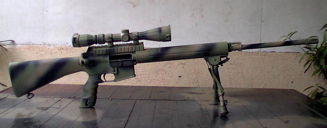 Marine Scout Sniper Rifle Technical Specifications and Dimensions