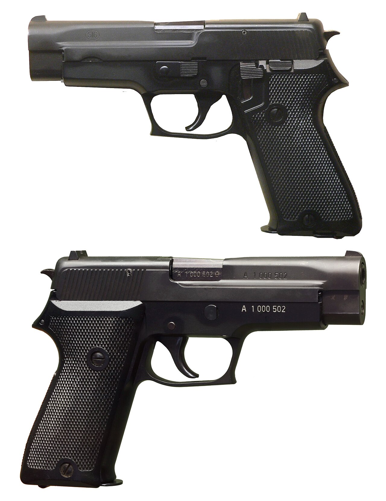 SIG Sauer P220 Technical Specifications and Dimensions