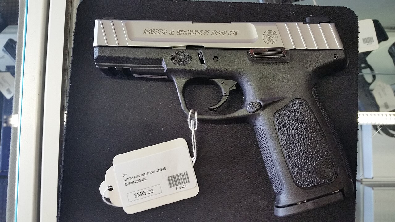 Smith & Wesson SD VE Technical Specifications and Dimensions
