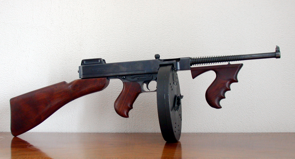 Thompson submachine gun Technical Specifications and Dimensions
