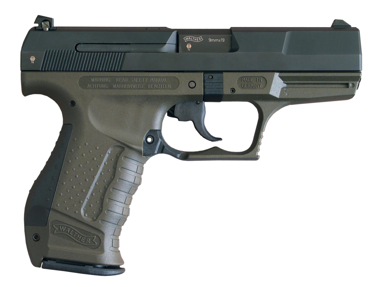 Walther P99 Technical Specifications and Dimensions