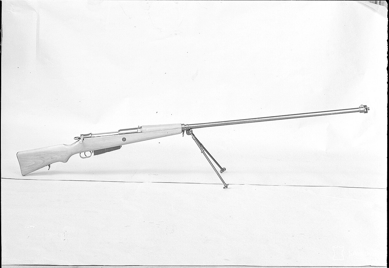 wz. 35 anti-tank rifle Technical Specifications and Dimensions
