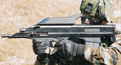 XM29 OICW Technical Specifications and Dimensions