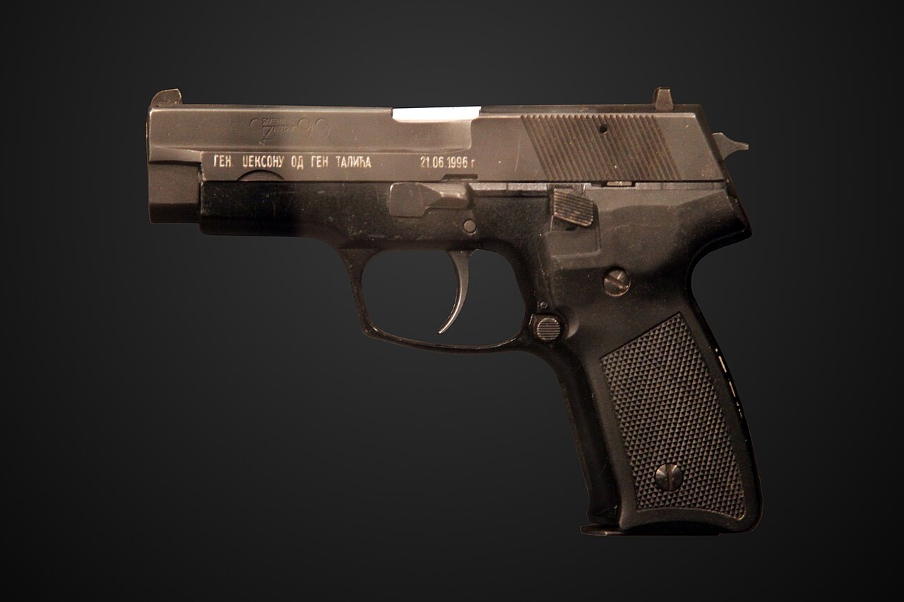Zastava CZ99 Technical Specifications and Dimensions